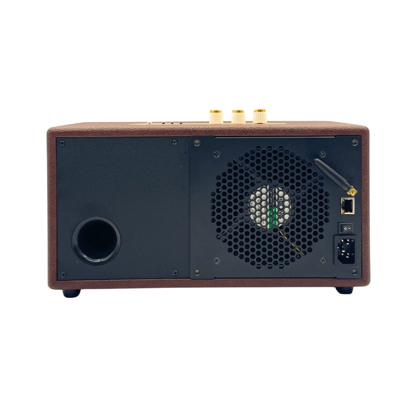 Fluminer L2 — rear view with connectors — manufacturer photo