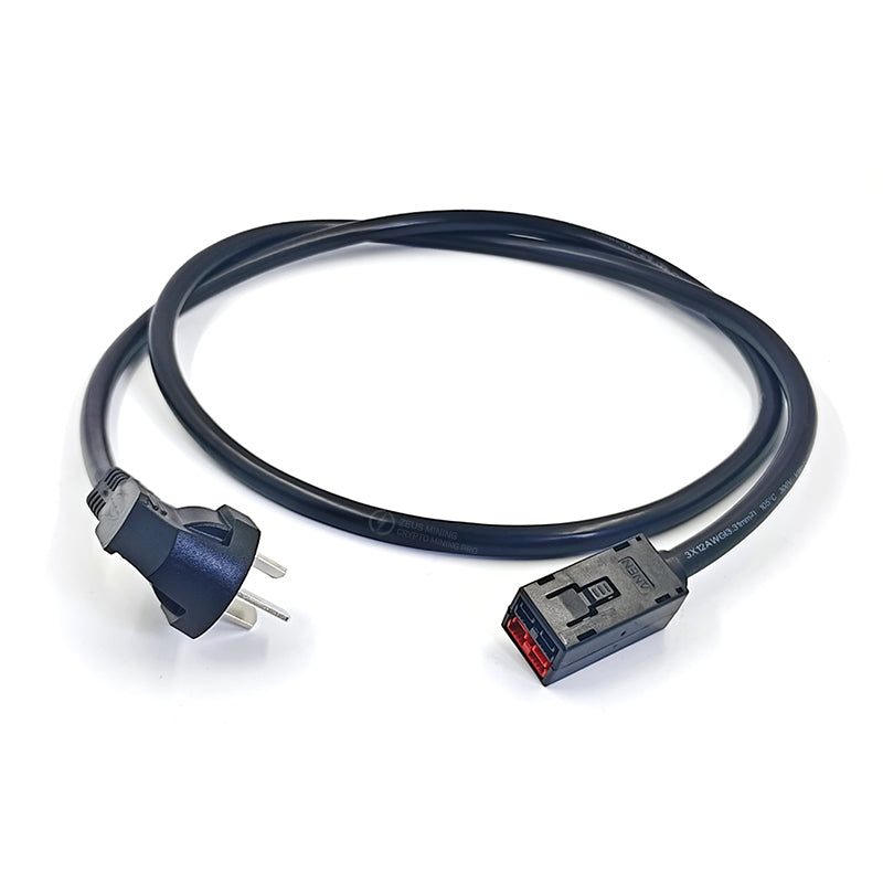 SA2-30 to C20 power cord for WhatsMiner P231B / P232B – product image