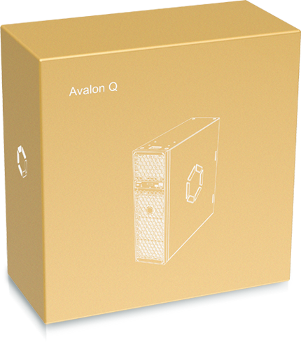 Canaan Avalon Q — manufacturer packaging