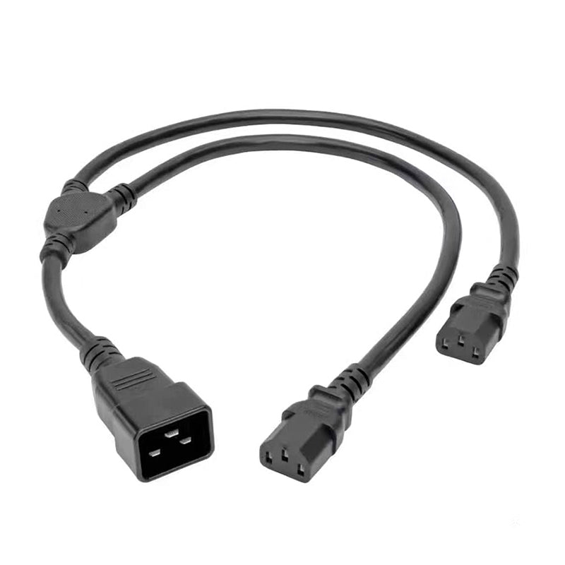C20 to dual C13 power cord for Antminer S19 – product image