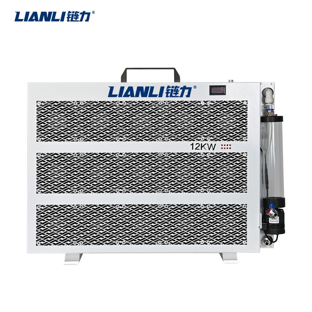 Lianli closed-loop circuit for hydro ASIC miners – front view
