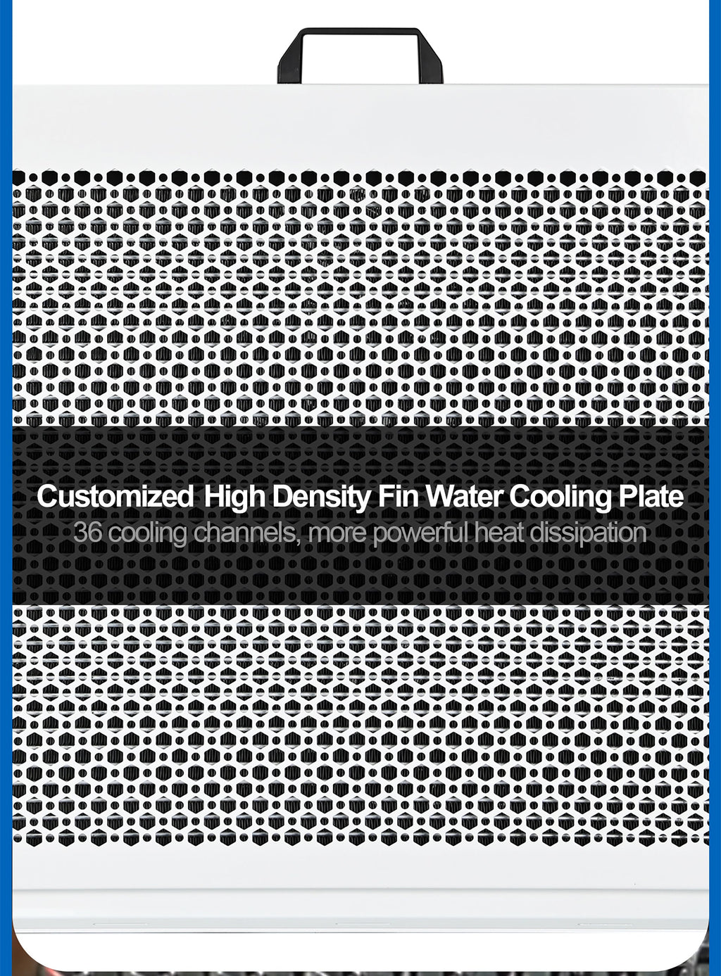 Lianli closed-loop circuit for hydro ASIC miners – water cooling plate